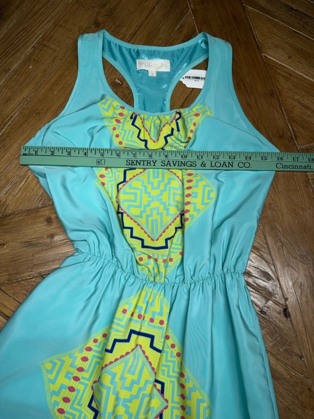 NWT Britt Ryan Silk Blend Vibrant Floral Dress Size 2 - Picture 9 of 14